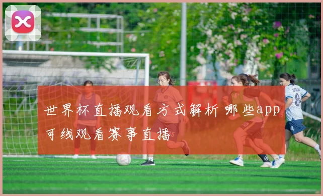 世界杯直播观看方式解析 哪些app可线观看赛事直播