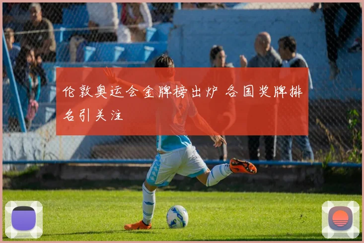 伦敦奥运会金牌榜出炉 各国奖牌排名引关注